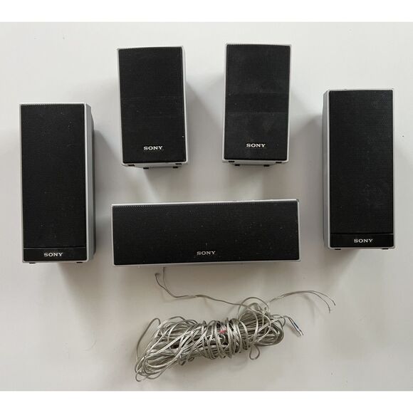 Sony Home Theater Surround Sound Speaker System Model SS-TS71 SS-TS72 SS-CT71 - Picture 1 of 5